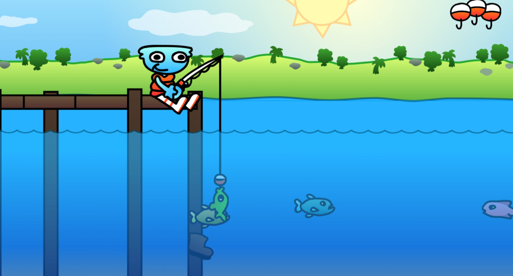 Finn's Fishing Bonanza gameplay